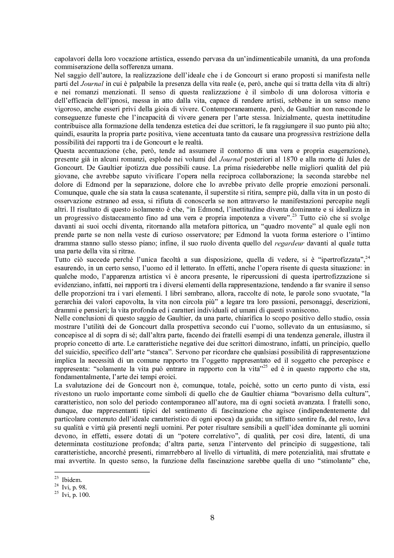 Anteprima della tesi: Jules de Gaultier : la filosofia del bovarismo. Un philosophe nouveau nella cultura francese del primo Novecento, Pagina 8