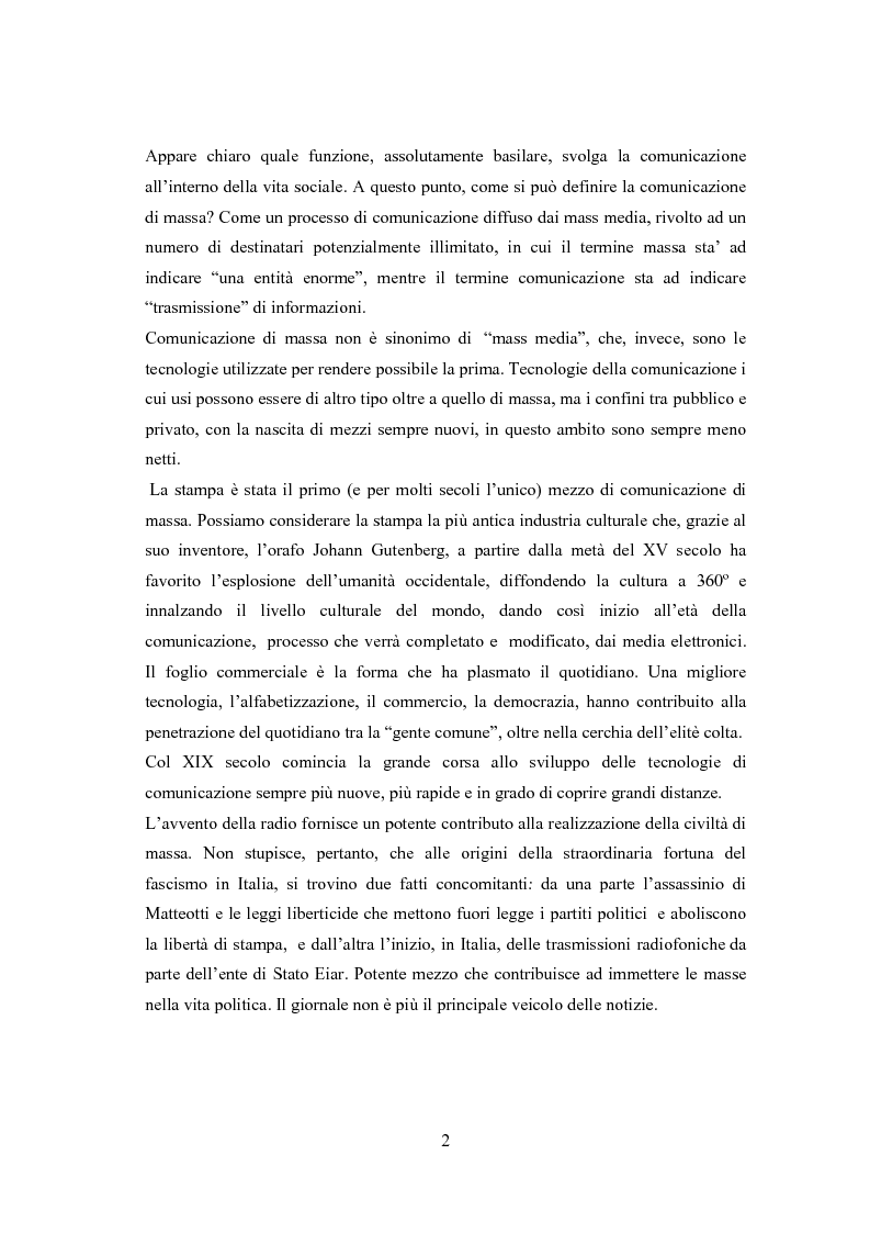Anteprima della tesi: Professione reporter di guerra: da Russell ad Al-Jazeera storie, analisi ed evoluzione di un mestiere difficile, Pagina 2