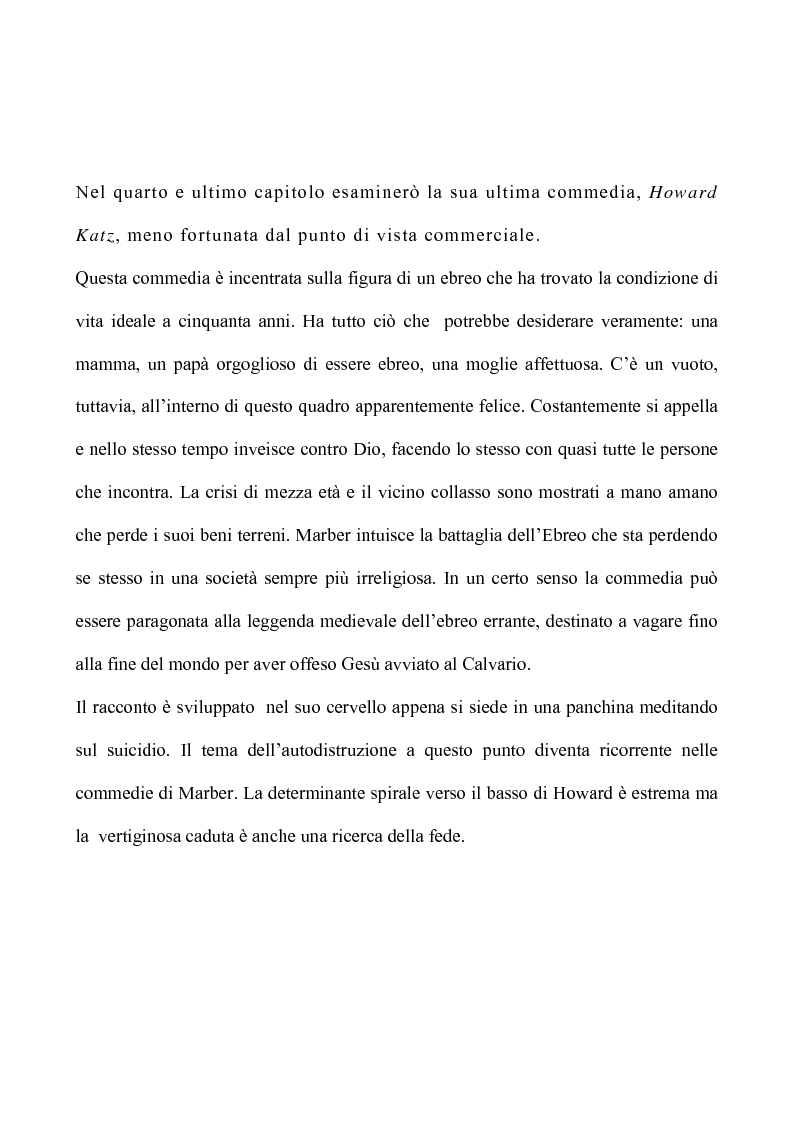 Anteprima della tesi: Il teatro di Patrick Marber, Pagina 8