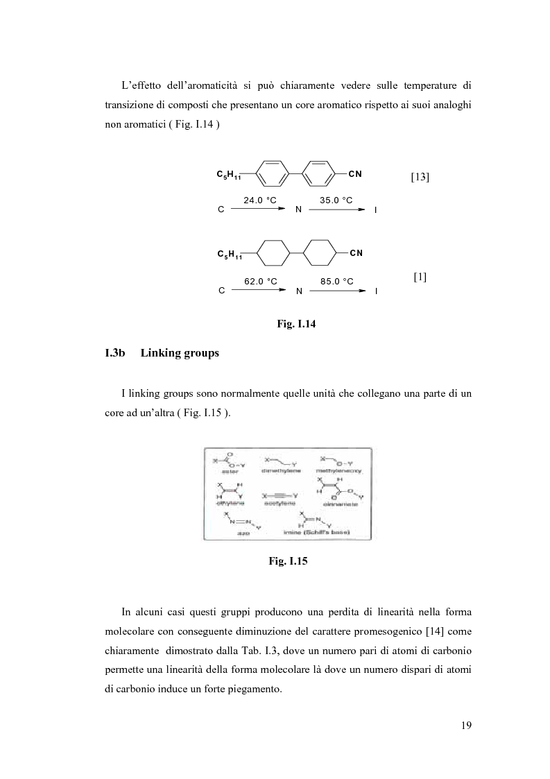 Anteprima della tesi: Sintesi e Caratterizzazione Mediante Diffrattometria a Raggi X su Polveri Cristalline a Temperatura Variabile di Nuovi Materiali Liquido-Cristallini, Pagina 14
