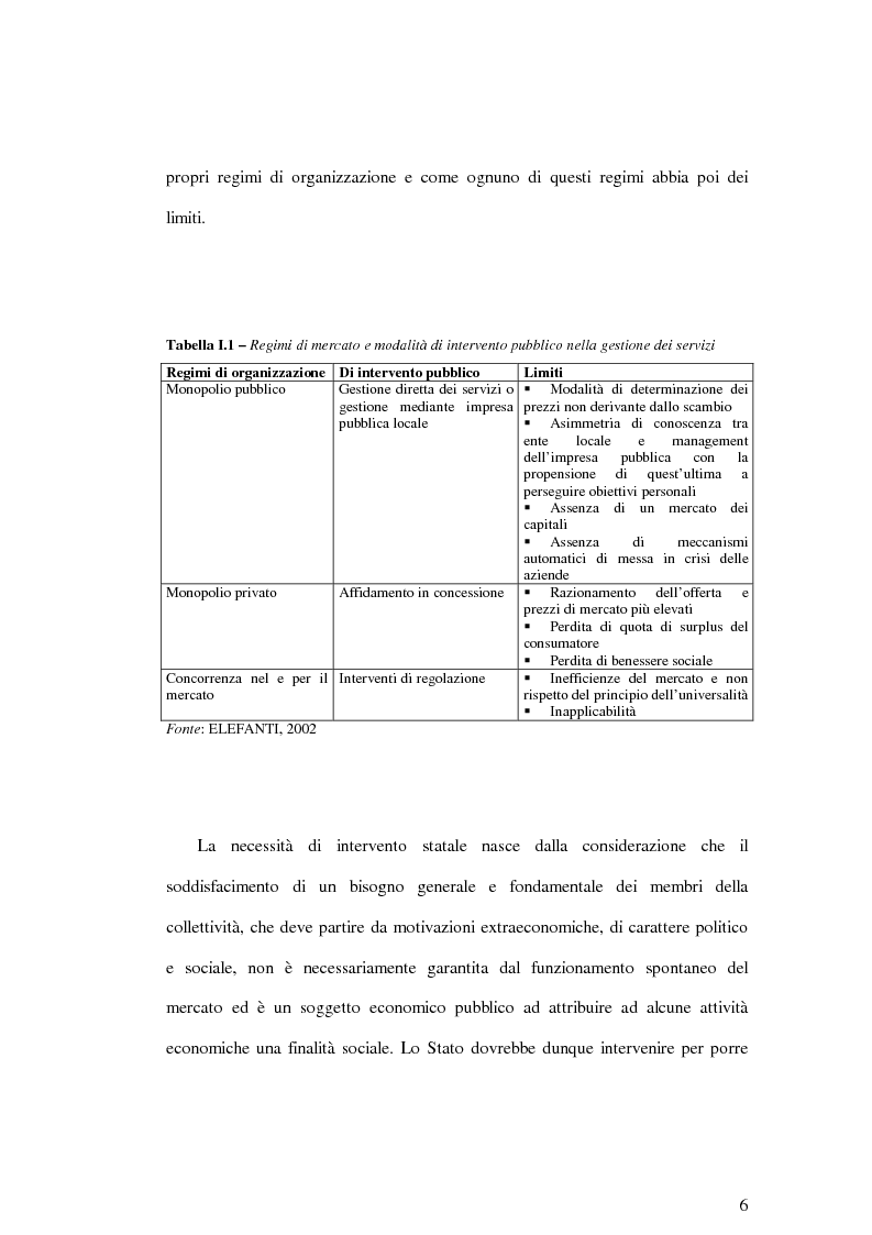 Anteprima della tesi: La soddisfazione del consumatore nelle imprese di pubblici servizi: il caso dei trasporti, Pagina 6