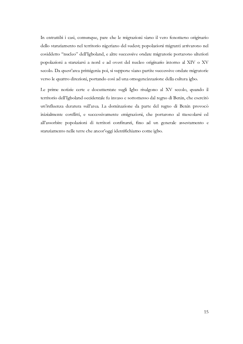 Anteprima della tesi: Chi conosce il domani? Il mondo Igbo attraverso Chinua Achebe, Pagina 10
