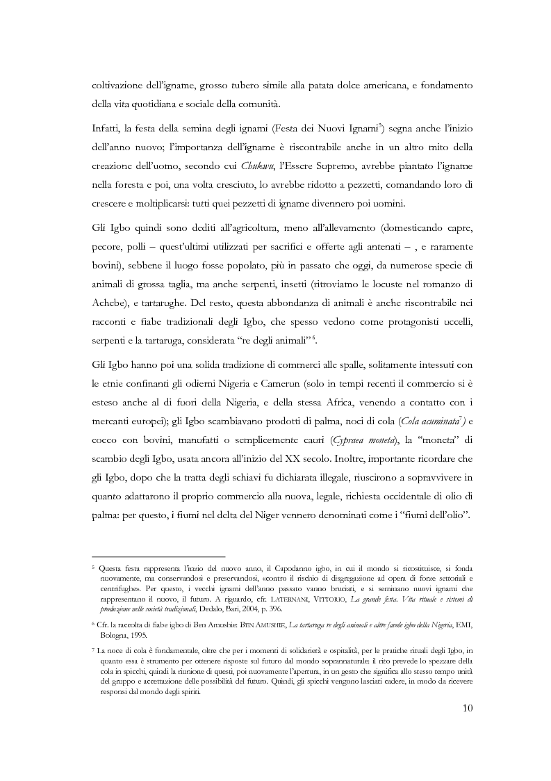 Anteprima della tesi: Chi conosce il domani? Il mondo Igbo attraverso Chinua Achebe, Pagina 5