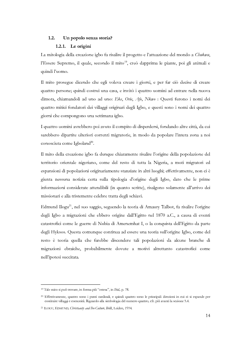 Anteprima della tesi: Chi conosce il domani? Il mondo Igbo attraverso Chinua Achebe, Pagina 9
