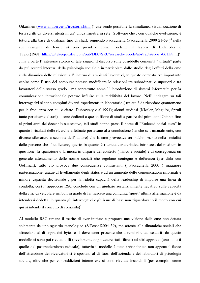 Anteprima della tesi: L' interazione in irc, Pagina 2