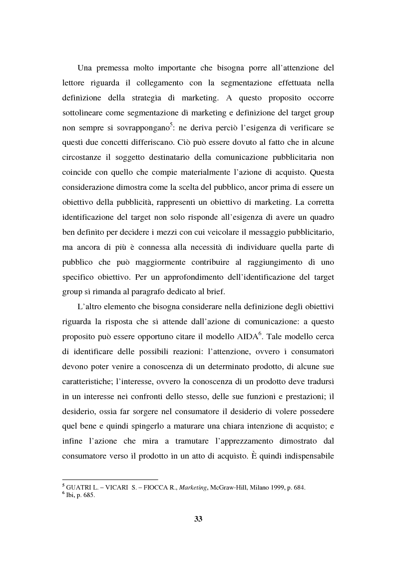 Anteprima della tesi: La programmazione e il controllo di una campagna pubblicitaria, Pagina 12