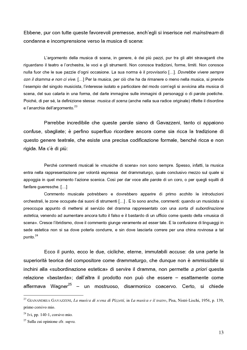 Anteprima della tesi: "La tragédienne du silence". Ida Rubinstein e le musiche di scena per "La Pisanelle" di Gabriele d'Annunzio, Pagina 13