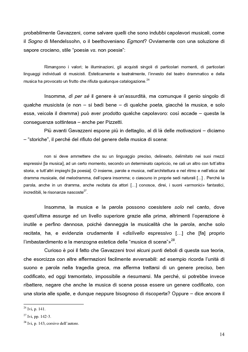 Anteprima della tesi: "La tragédienne du silence". Ida Rubinstein e le musiche di scena per "La Pisanelle" di Gabriele d'Annunzio, Pagina 14