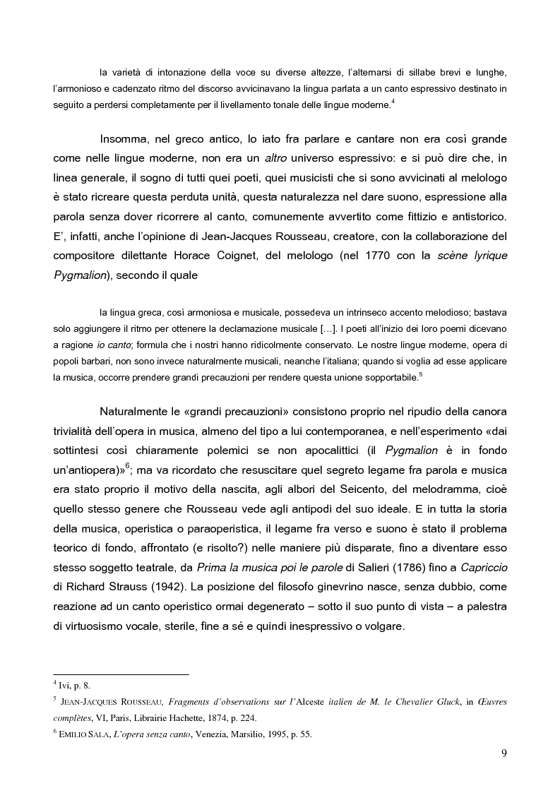Anteprima della tesi: "La tragédienne du silence". Ida Rubinstein e le musiche di scena per "La Pisanelle" di Gabriele d'Annunzio, Pagina 9