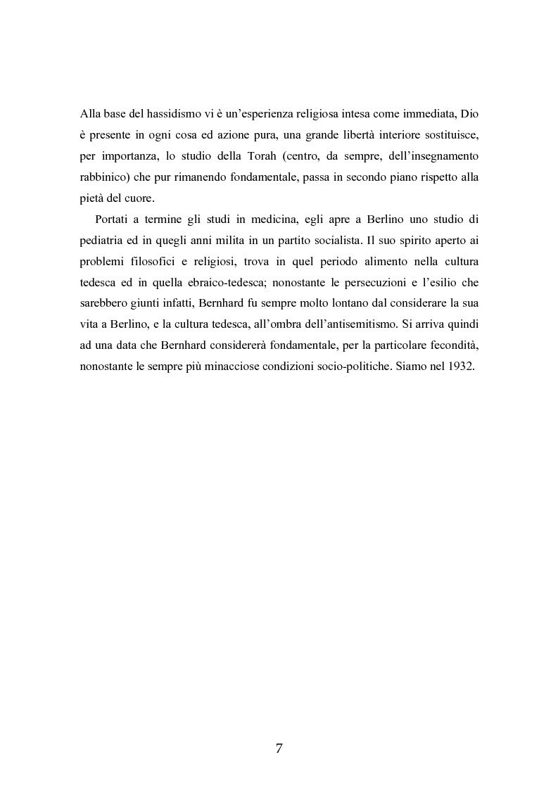 Anteprima della tesi: Ernst Bernhard (1896-1965): un ''maestro scomodo''della psicologia del profondo, Pagina 5