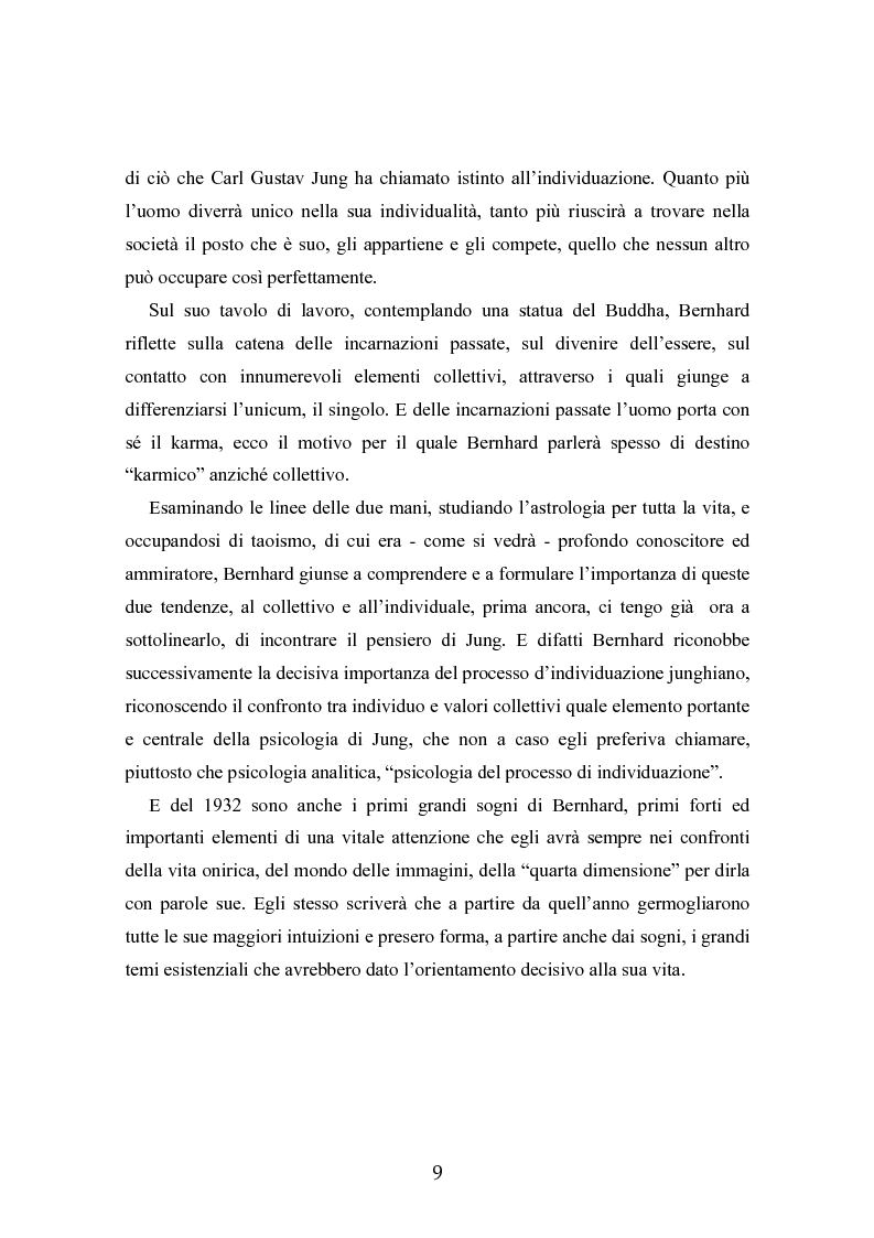 Anteprima della tesi: Ernst Bernhard (1896-1965): un ''maestro scomodo''della psicologia del profondo, Pagina 7
