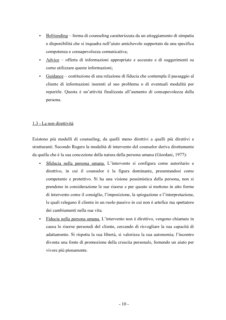 Anteprima della tesi: SMS e relazione d'aiuto: il caso di @gile, un servizio d'ascolto, Pagina 6