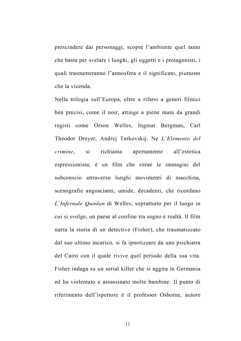 Anteprima della tesi: I germi della realtà: il cinema di Lars von Trier, Pagina 11