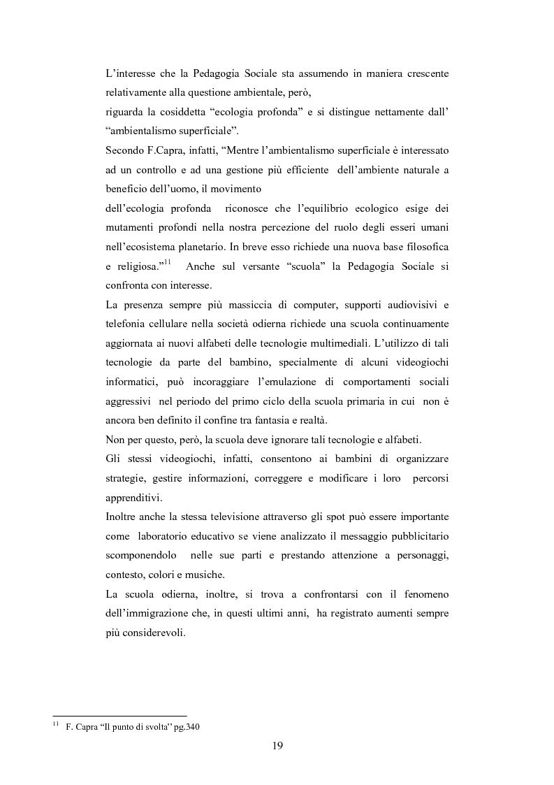 Anteprima della tesi: Il commercio equo e solidale: una prassi pedagogico-sociale, Pagina 13