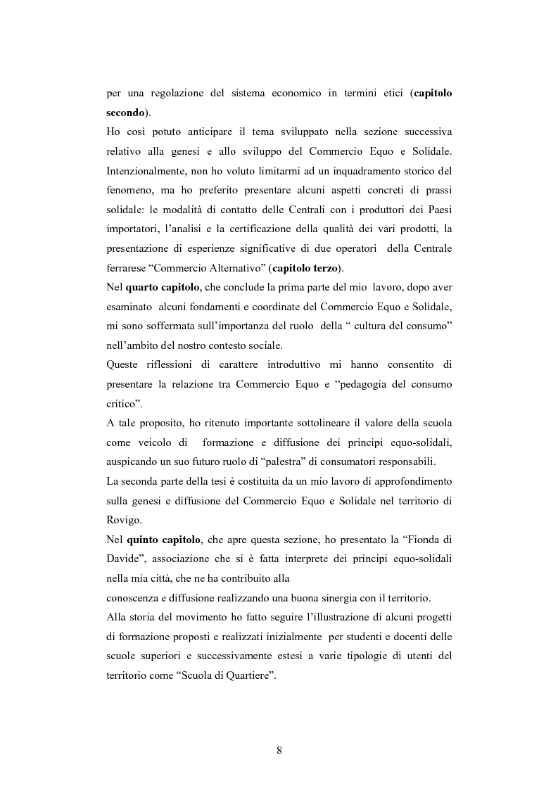 Anteprima della tesi: Il commercio equo e solidale: una prassi pedagogico-sociale, Pagina 2