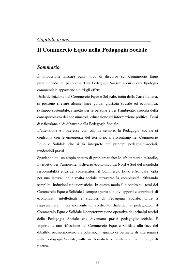 Anteprima della tesi: Il commercio equo e solidale: una prassi pedagogico-sociale, Pagina 5