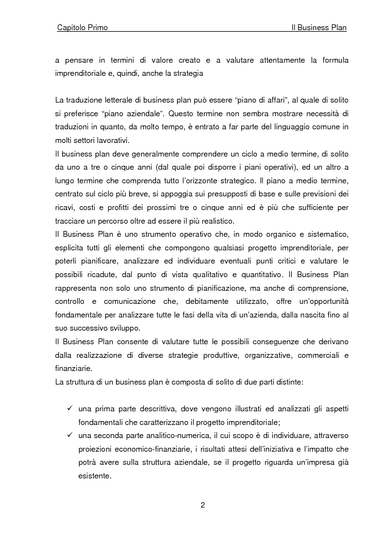 Anteprima della tesi: Business Plan di un'azienda di outsourcing di attività di vendita on-line. Il caso B-commerce, Pagina 7