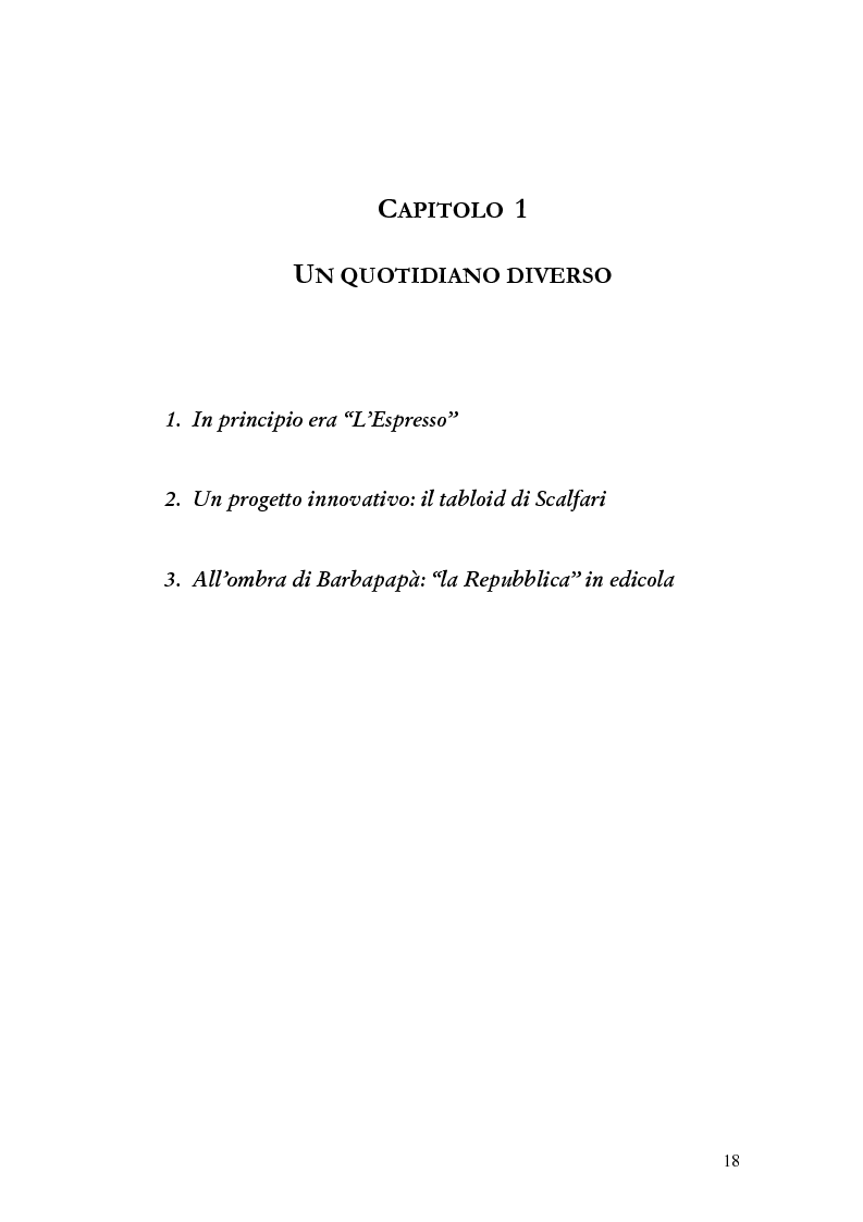 Anteprima della tesi: La storia grafica del quotidiano ''la Repubblica'', Pagina 12