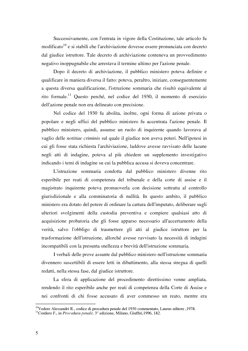 Anteprima della tesi: La posizione del pubblico ministero nell'ordinamento giuridico italiano. Profili costituzionali, Pagina 4