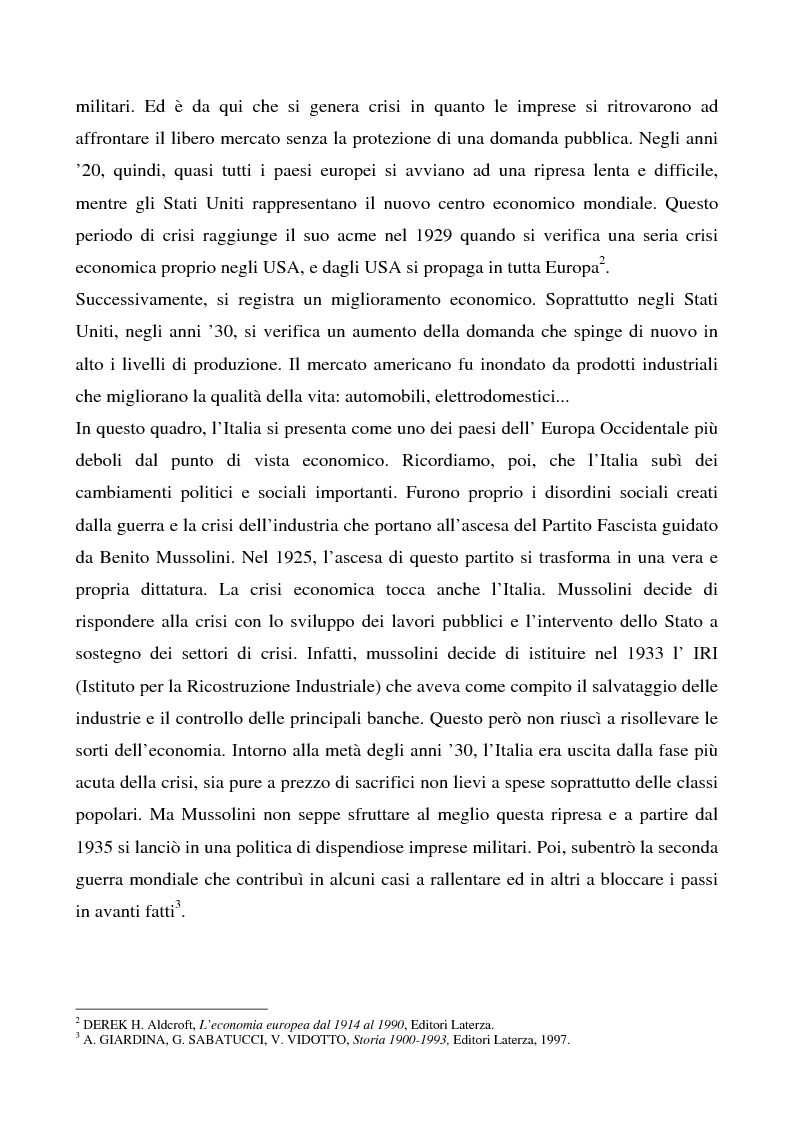 Anteprima della tesi: Cosa bolle in pentola? Il caso Barilla: 125 anni di comunicazione sempre al dente., Pagina 2