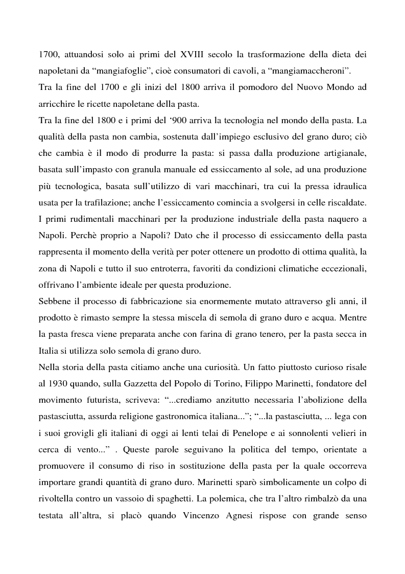 Anteprima della tesi: Cosa bolle in pentola? Il caso Barilla: 125 anni di comunicazione sempre al dente., Pagina 9
