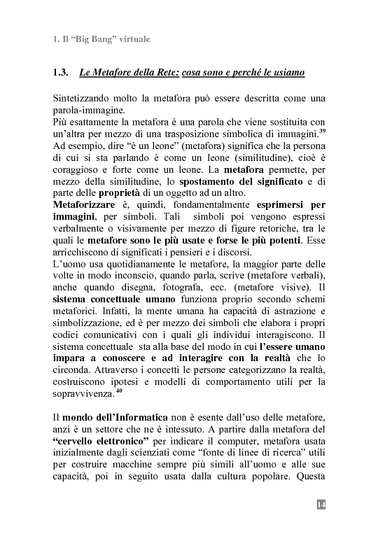 Anteprima della tesi: I Portali Web. Viaggio nella Rete A/R., Pagina 12