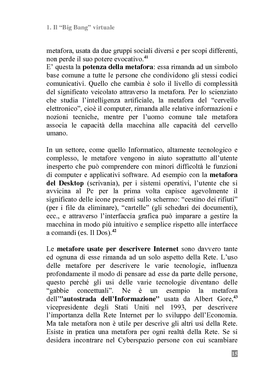 Anteprima della tesi: I Portali Web. Viaggio nella Rete A/R., Pagina 13