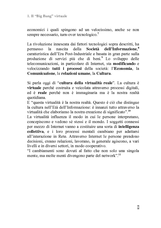Anteprima della tesi: I Portali Web. Viaggio nella Rete A/R., Pagina 7
