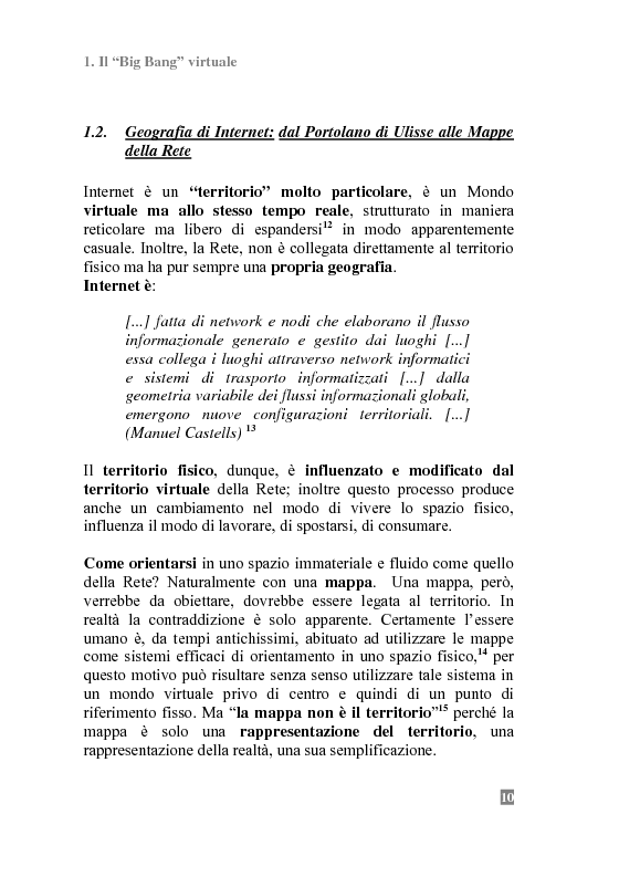 Anteprima della tesi: I Portali Web. Viaggio nella Rete A/R., Pagina 8