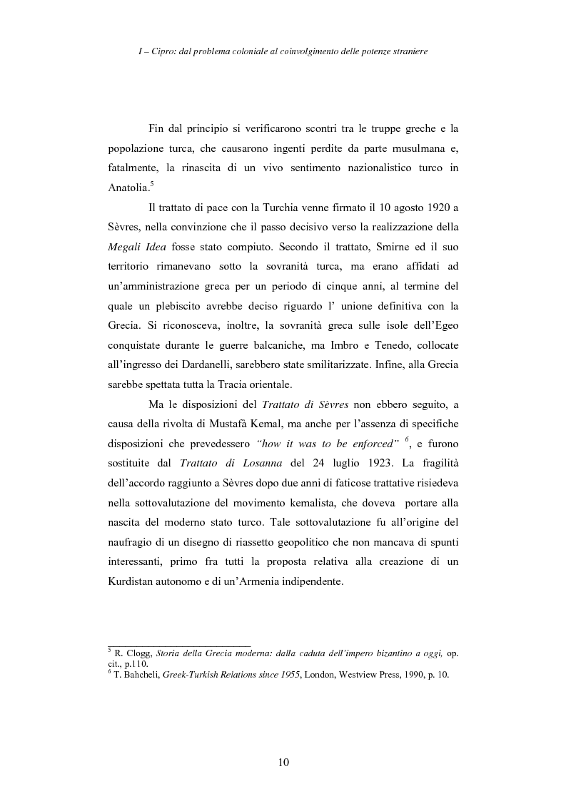 Anteprima della tesi: Cipro: oltre la mediazione. Un trentennio di fallimenti e la speranza di un compromesso europeo, Pagina 10