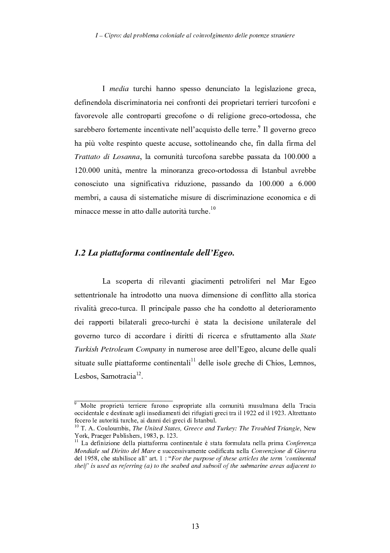 Anteprima della tesi: Cipro: oltre la mediazione. Un trentennio di fallimenti e la speranza di un compromesso europeo, Pagina 13