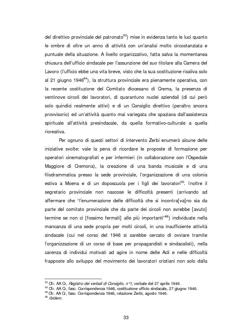 Anteprima della tesi: Le Acli di Cremona e della sua provincia nel secondo dopoguerra, Pagina 12