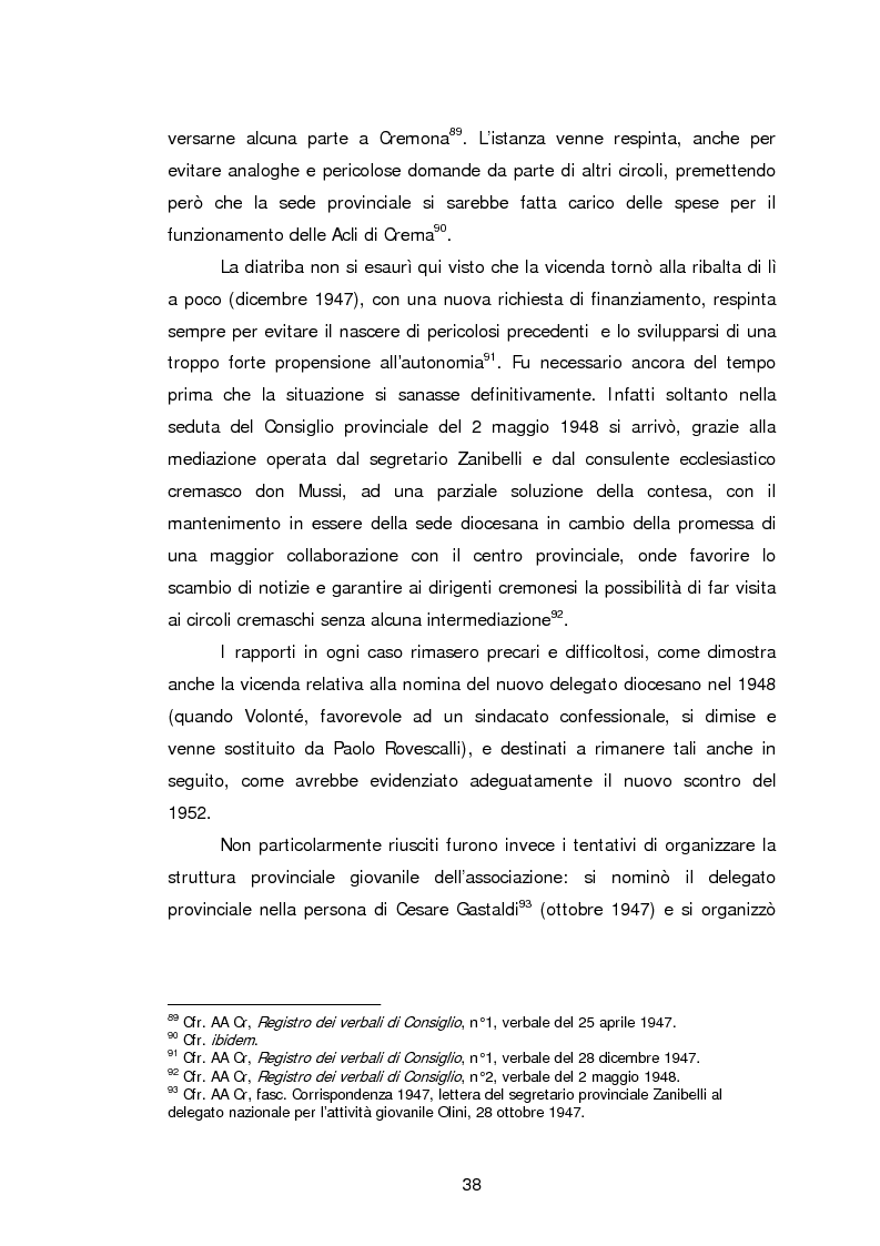 Anteprima della tesi: Le Acli di Cremona e della sua provincia nel secondo dopoguerra, Pagina 17