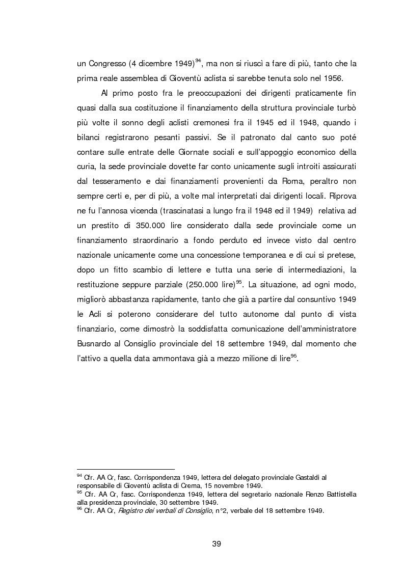 Anteprima della tesi: Le Acli di Cremona e della sua provincia nel secondo dopoguerra, Pagina 18