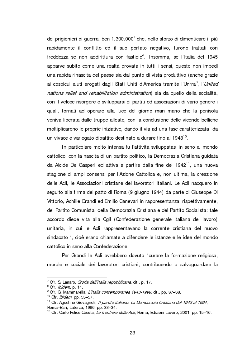 Anteprima della tesi: Le Acli di Cremona e della sua provincia nel secondo dopoguerra, Pagina 2