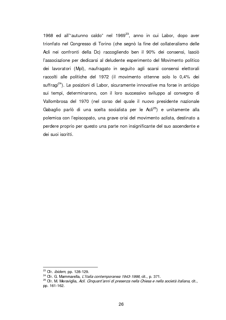 Anteprima della tesi: Le Acli di Cremona e della sua provincia nel secondo dopoguerra, Pagina 5