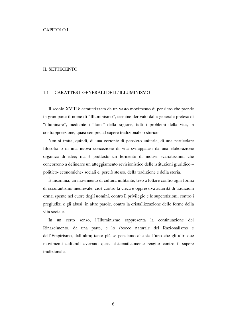Anteprima della tesi: L'educazione naturale di Rousseau, Pagina 4