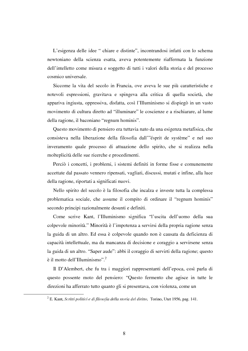 Anteprima della tesi: L'educazione naturale di Rousseau, Pagina 6