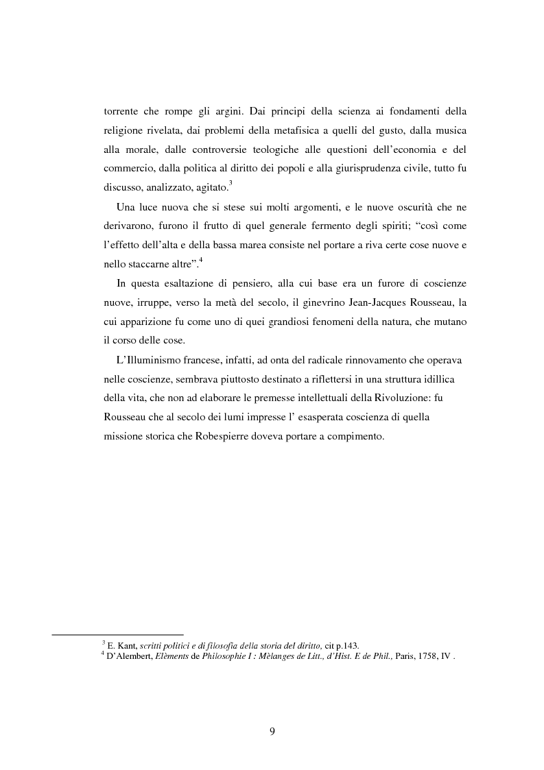 Anteprima della tesi: L'educazione naturale di Rousseau, Pagina 7
