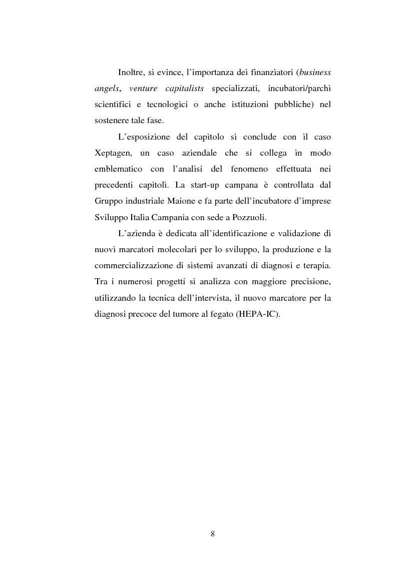 Anteprima della tesi: Le attività di ricerca e sviluppo nel settore delle biotecnologie, Pagina 5