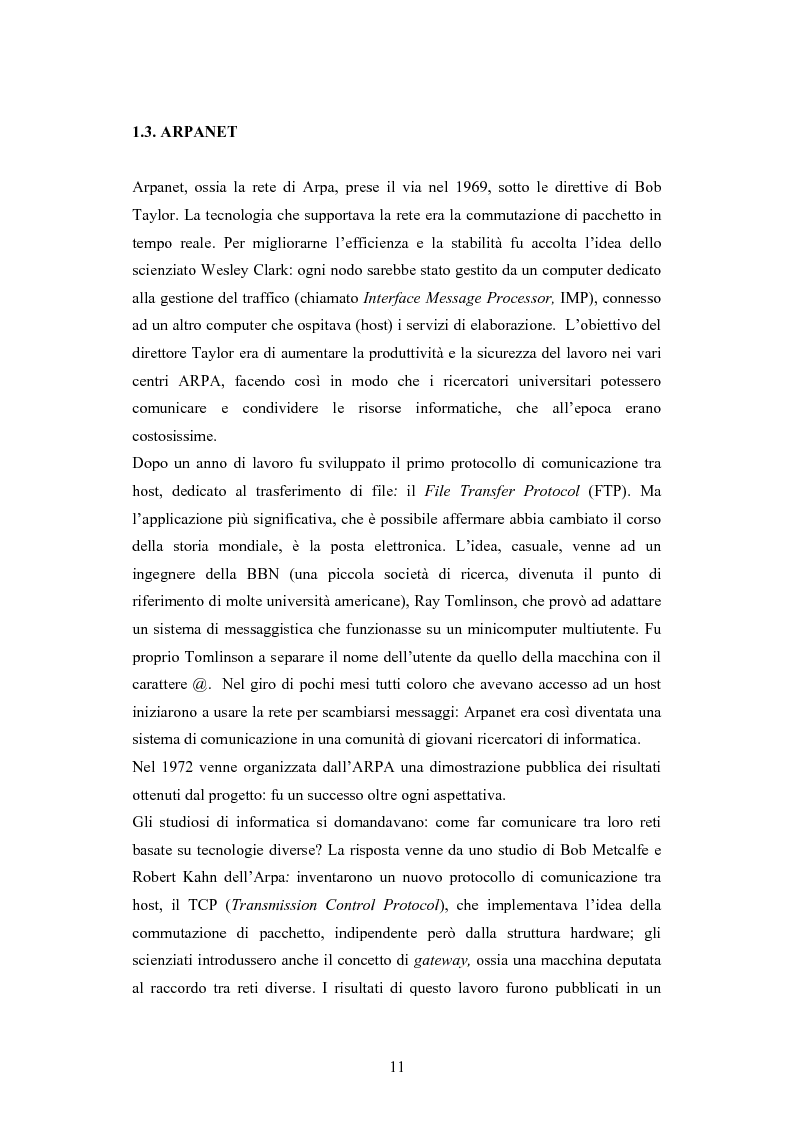 Anteprima della tesi: La diffusione di Internet in Cina: peculiarità e caratteristiche del controllo governativo all'uso di Internet, Pagina 11