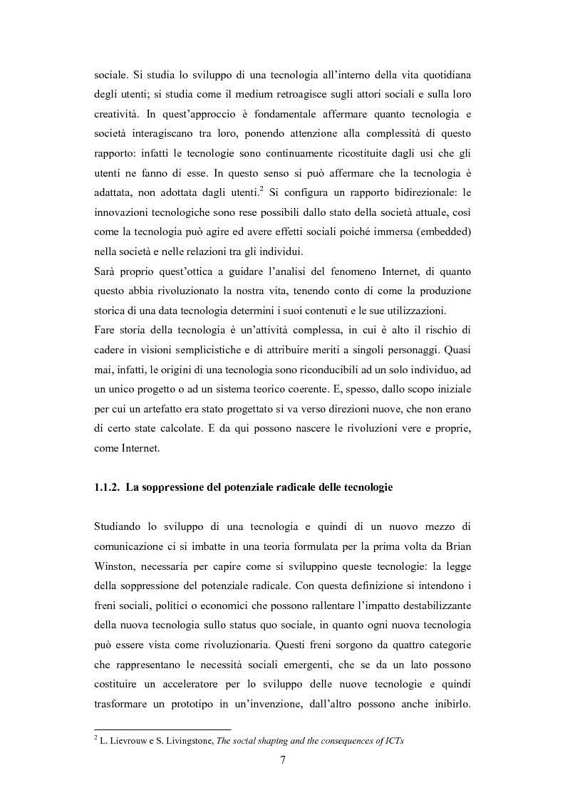 Anteprima della tesi: La diffusione di Internet in Cina: peculiarità e caratteristiche del controllo governativo all'uso di Internet, Pagina 7