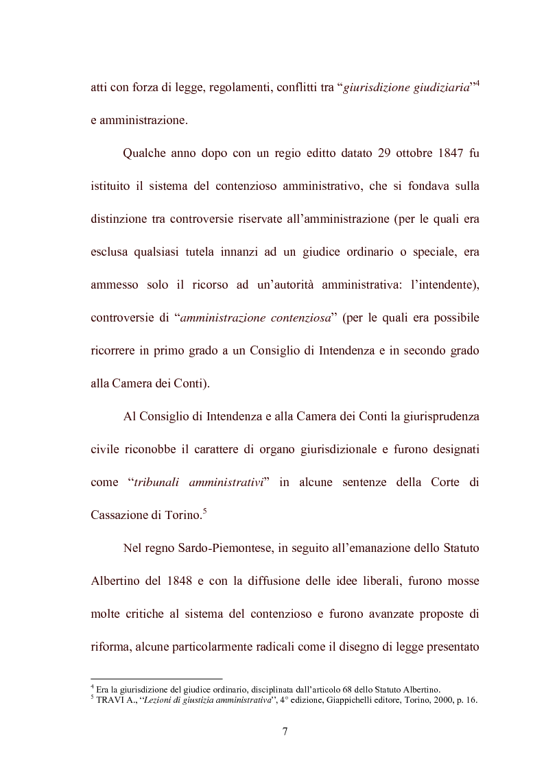 Anteprima della tesi: Modelli di giurisdizione amministrativa in Italia e nei paesi dell'Unione Europea, Pagina 9