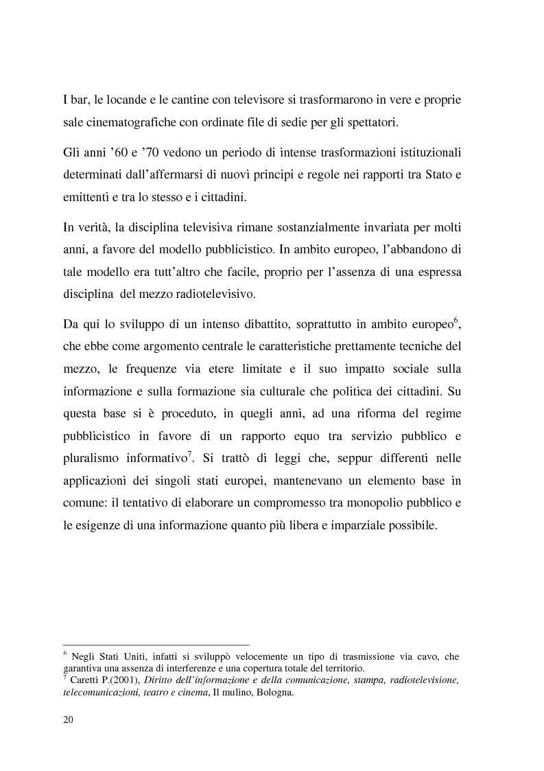 Anteprima della tesi: La Tv digitale come personal medium. Rai Click, la prima Tv on Demand in Italia., Pagina 14