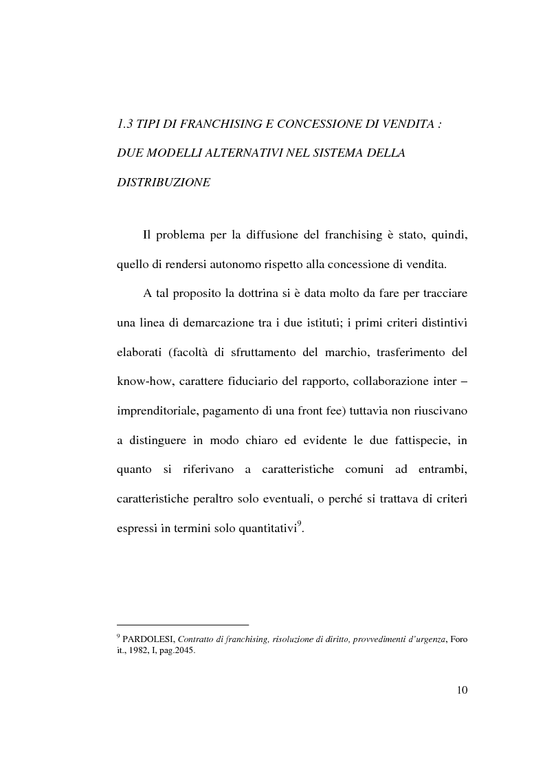 Anteprima della tesi: Intese restrittive della concorrenza e accordi di distribuzione selettiva, Pagina 10