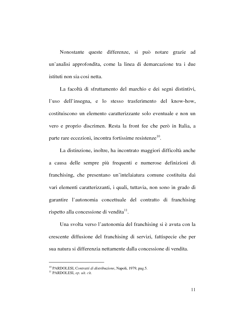 Anteprima della tesi: Intese restrittive della concorrenza e accordi di distribuzione selettiva, Pagina 11