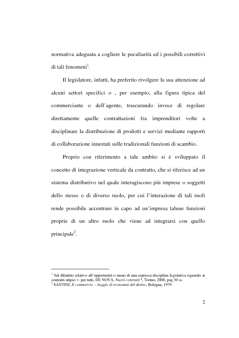 Anteprima della tesi: Intese restrittive della concorrenza e accordi di distribuzione selettiva, Pagina 2