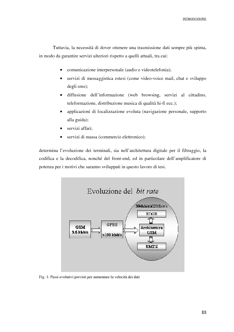Anteprima della tesi: Progetto di PAs SWITCHING-MODE per applicazioni lineari alla telefonia cellulare 3G, Pagina 3