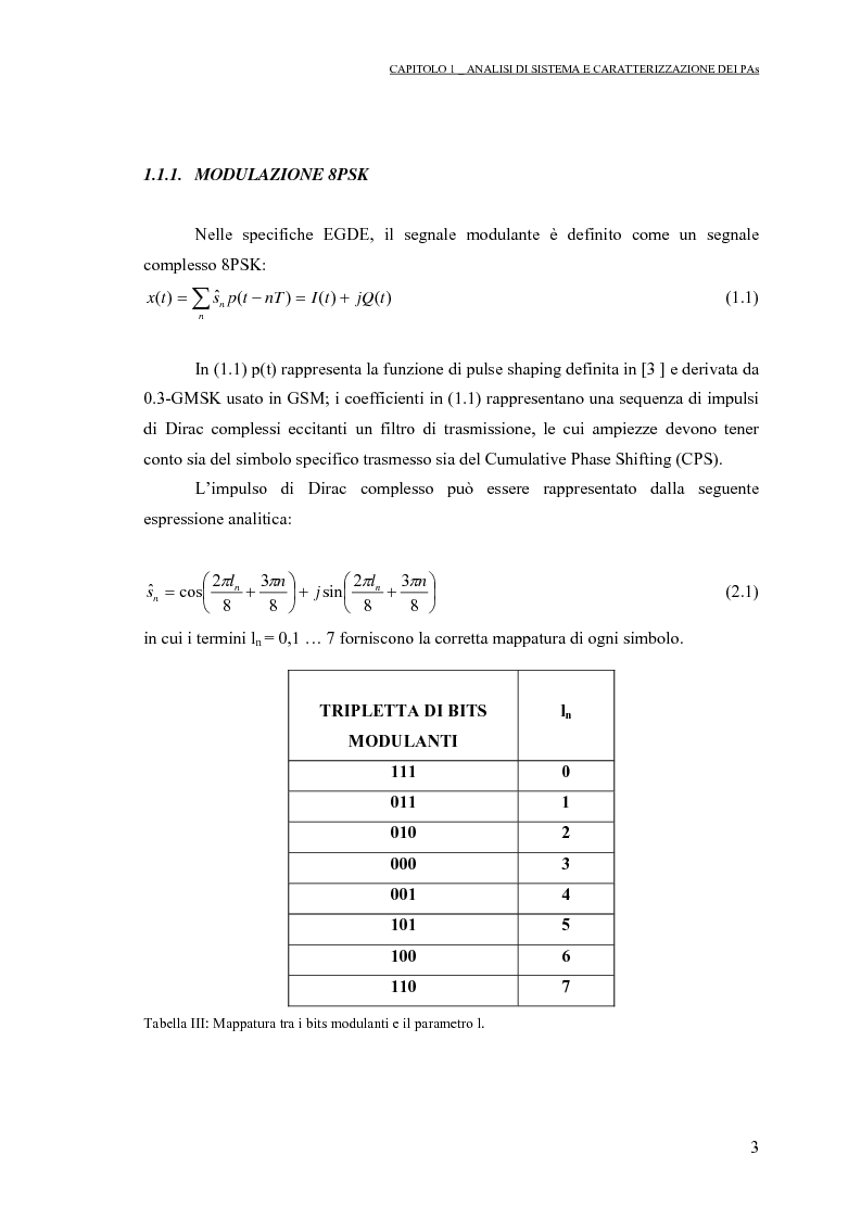 Anteprima della tesi: Progetto di PAs SWITCHING-MODE per applicazioni lineari alla telefonia cellulare 3G, Pagina 7