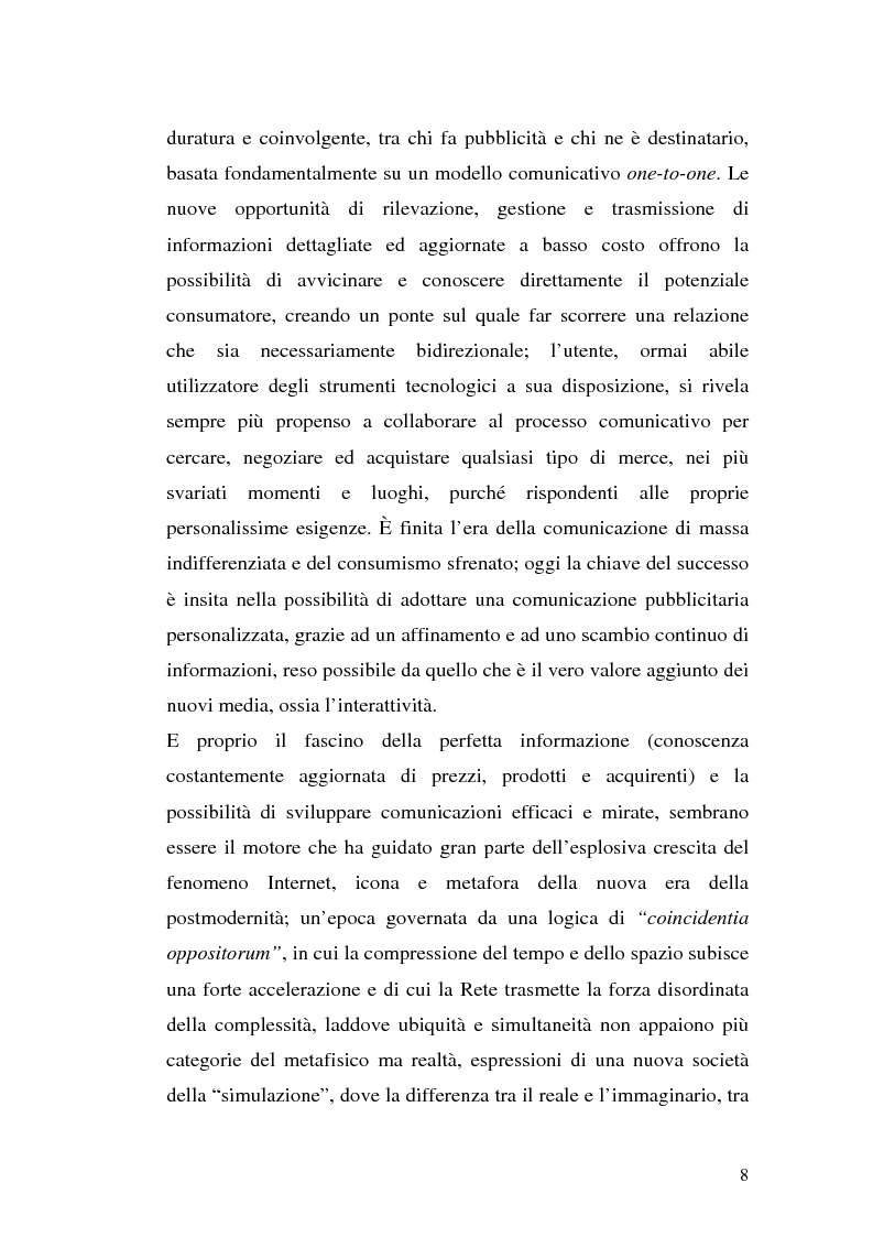 Anteprima della tesi: Click-advertising: la pubblicità nella Rete, Pagina 5